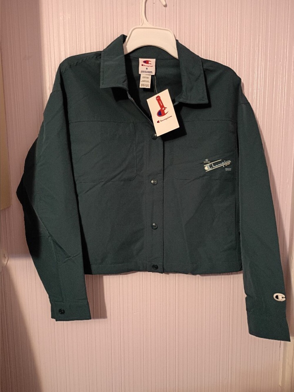 New! Champion Women's Snap Front Top Jacket  Size Small
